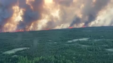 Large Forest Fires In Alaska
