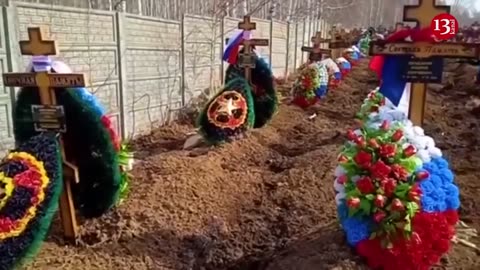 Images of the cemetery where "Wagnerists" are buried in Novosibirsk