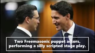 THE CANADIAN MASONIC MUPPET SHOW (POILIEVRE THE FAKE OPPOSITION COMMUNIST ACTOR)