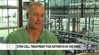 Stem cell treatment for arthritis in the knee