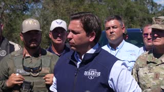 Gov. DeSantis Brings Attention to Rural Areas hit by Hurricane Ian