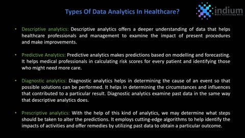 Impact Of Data Analytics In Healthcare