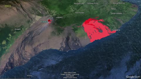 Kilauea Erupts Kilauea Volcano Update; New Eruption, 1st Southwest Flank Eruption in 50 Years