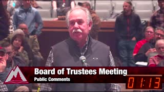Doug - Public Comment NIC Board of Trustees Meeting 12/21/22