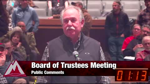 Doug - Public Comment NIC Board of Trustees Meeting 12/21/22