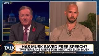 How Andrew Tate RETURNS To Debate Piers Morgan on Elon Musk And Free Speech