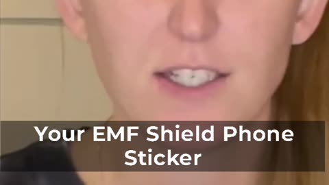 EMF Shield FOR Phone Smartphone Cell Phones Maybe Cause Headaches & Cancer