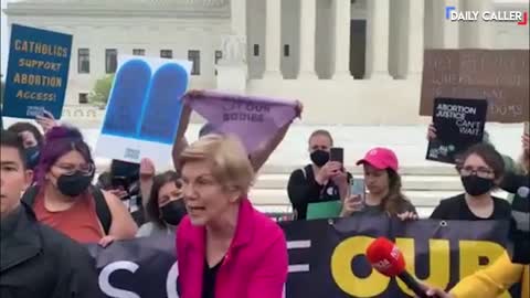 'Angry' Elizabeth Warren Shouted Down By Pro-Lifer