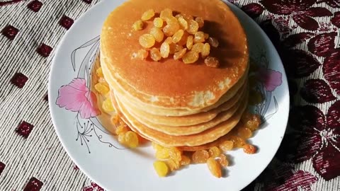 ময়দা _ আটা দিয়ে পারফেক্ট প্যানকেক রেসিপি ॥ Pancake recipe bangla - How To Make Perfect pancake..