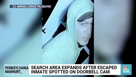 Manhunt for prison escape killer expands after doorbell camera sightings