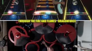 Through The Fire and Flames - Rockband 4 Expert Drums