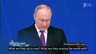 President Putin": They have already forgotten what war is.