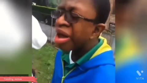 Kid cries like a lamb!