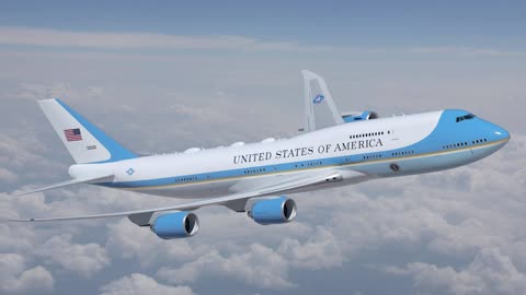Air Force One gets a new paint job