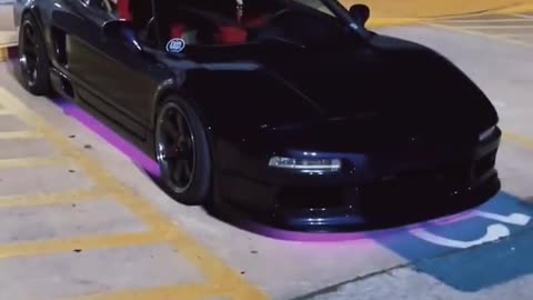 Acura NSX with Underglow Kit