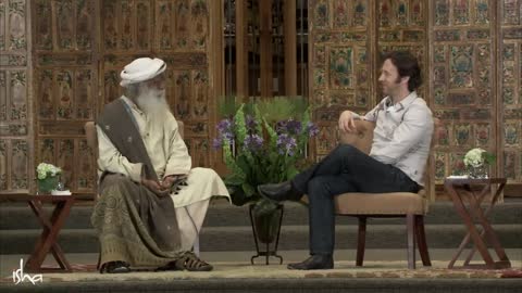 Neuroscientist David Eagleman with Sadhguru – In Conversation with the Mystic