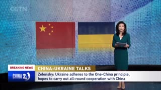 4/26/23. Chinese President Xi holds phone talks with Ukrainian President Zelenskyy