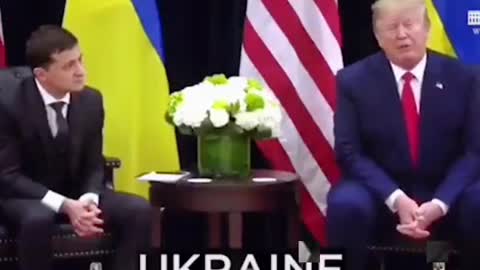 Trump disrespects Ukraine in the face of Zelensky saying Biden owns Ukraine
