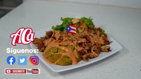 El mofongo Taino de Tainos Bakery