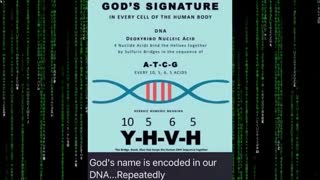 GOD'S NAME IS ENCODED IN EVERY STRAND OF OUR DNA! - LOOK!