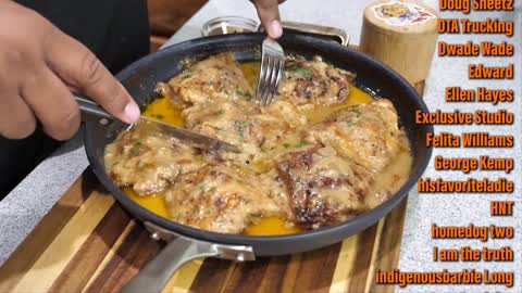 Mothered Chicken and Gravy Recipe