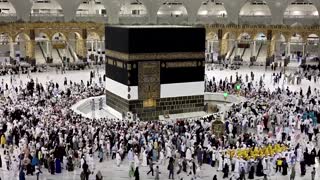 Muslim pilgrims perform 'Tawaf' as haj nears end