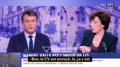 Manuel Valls a un message, il RE-veut gouverner