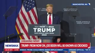 Trump brutally ROASTS Biden at rally, reenacts him getting lost on stage