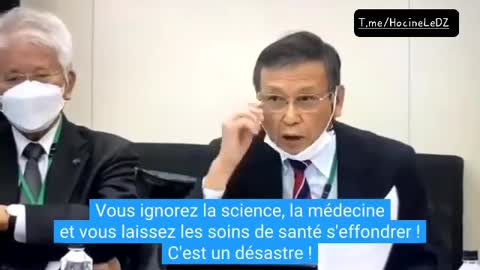 🇯🇵 Kyoto - Pr Masanori FUKUSHIMA : ''la vaccination est un désastre''.