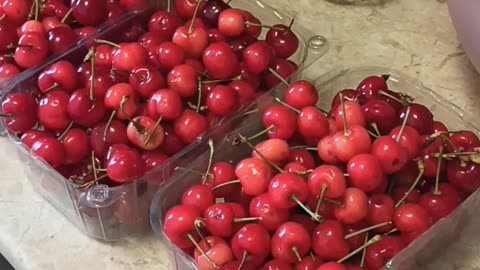 Yummy Fresh Cherries