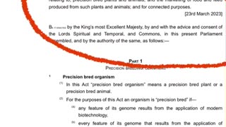 Genetic Technology (Precision Breeding) Act 2023