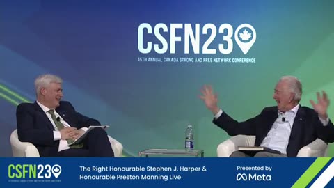 Fireside chat: The Right Honourable Stephen J. Harper and the Honourable Preston Manning