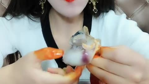 ASMR eating Spicy Seafood 🔥🔥🔥