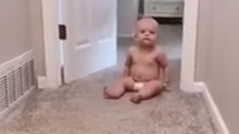 Baby Crawling funny videos