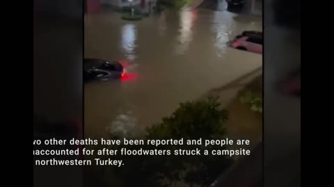 Deadly floods strike Greece and Turkey as extreme weather follows wildfires
