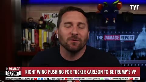 Right-Wingers LOSING IT Over Tucker Carlson Trump Presidential Plot