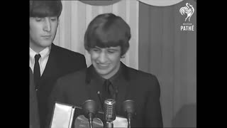 Mar. 19, 1964 | Beatles Get Show Biz Awards from Harold Wilson