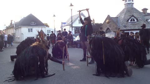 Beltane Border Morris - Black Fox - Chagford - 3 Aug 23