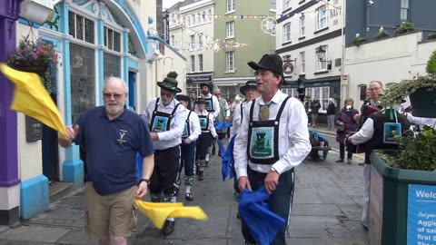 New Years Day Morris Ocvean City Plymouth. The Barbican 2023