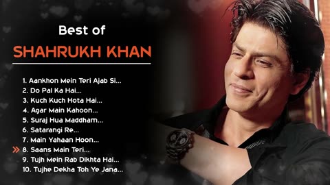 Top 10 Romantic songs of shahrukh khan Best Love Song shaharukh khan srk fans hindi gaane