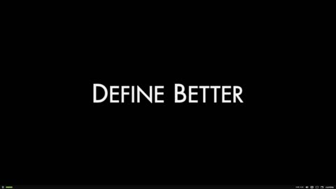 "Define BETTER" -- better [ bet-er ]adjective, comparative of good, with best as superlative