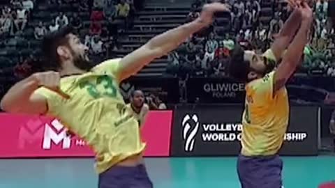 Unleash the 🇧🇷 SUPER SPIKE 💥 #volleyballworld #superspike #spike #volleyball