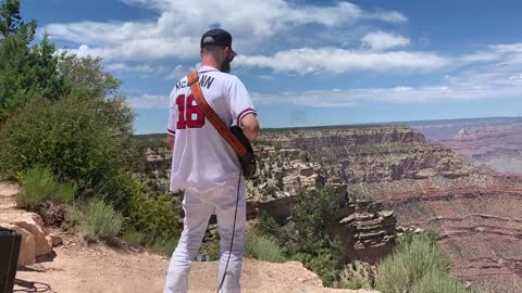 National Anthem Played At The Grand Canyon - Andrew Suggs, Electric Guitar