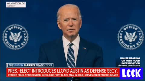 Biden Finally Annouced His “Defence Secretary ”