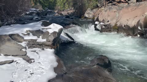 Gorgeous Waterfall System – Whychus Creek Trail – Central Oregon