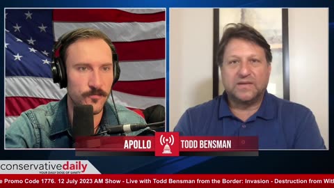 Conservative Daily Shorts: Border Update w Todd Bensman