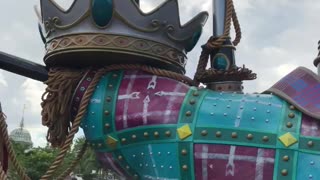 DisneyWorld Parade-Brave Float 2018