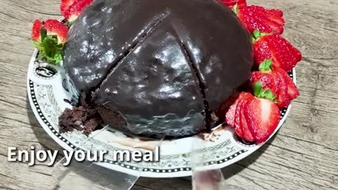 Chocolate Cake Without Oven