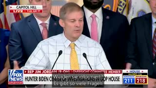 Jim Jordan announces that House Republicans will expose corrupt Biden