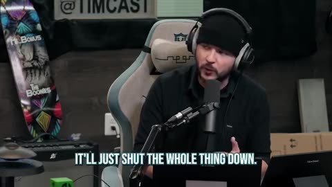 Timcast IRL Sees Potential DDOS During Show
